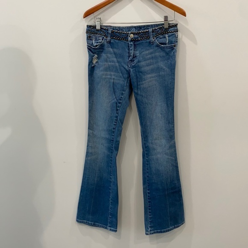 7 for‎ all mankind A pocket jeans studded